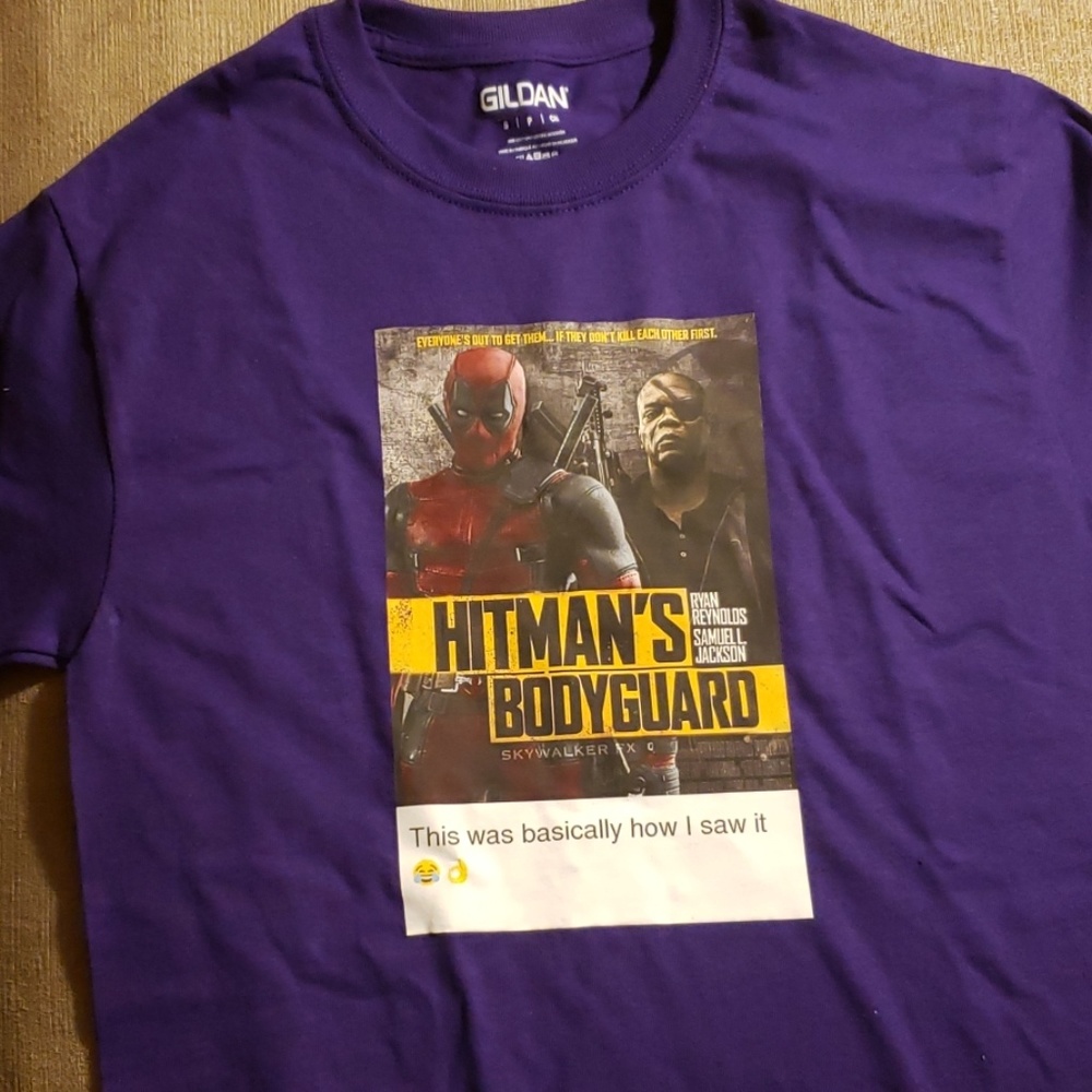 Custom Hitman's Bodyguard shirt